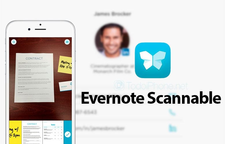evernote scannable pour android